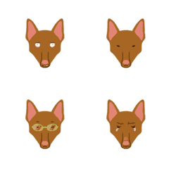 [LINE絵文字] 9F_Pharaoh Hound Dogの画像