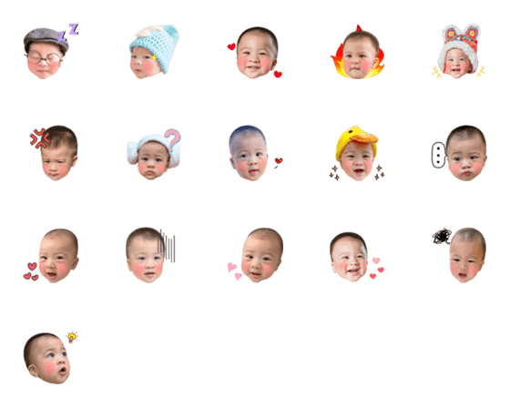 [LINE絵文字]baby 00031の画像一覧