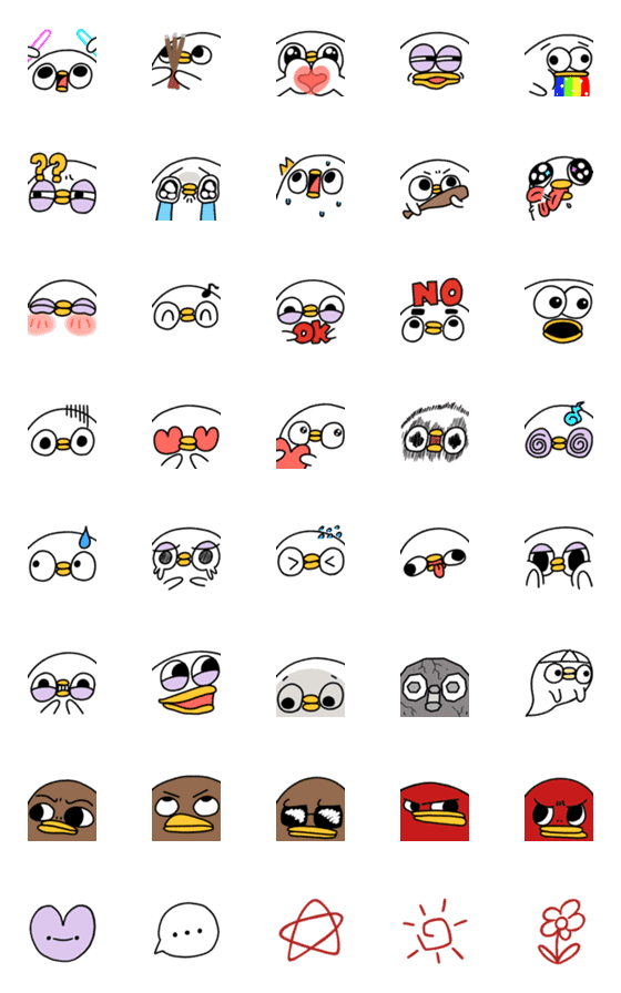 [LINE絵文字]DuckFangの画像一覧