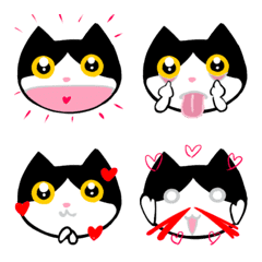 [LINE絵文字] love cat uirou 2の画像