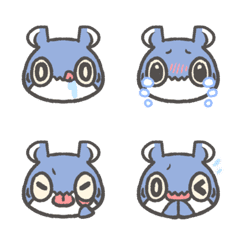 [LINE絵文字] Mouse Shark Emoji 2の画像