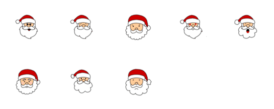 [LINE絵文字]Santa Claus dayの画像一覧