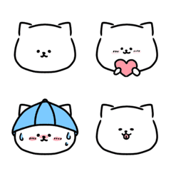 [LINE絵文字] 好きなコトだけしていたいねこ 絵文字の画像