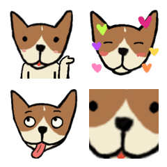 [LINE絵文字] Honey the Dog Emojiの画像