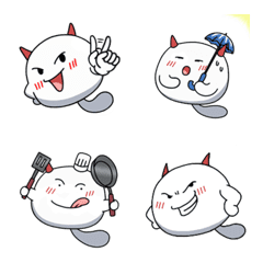 [LINE絵文字] Devil in the day Emojiの画像