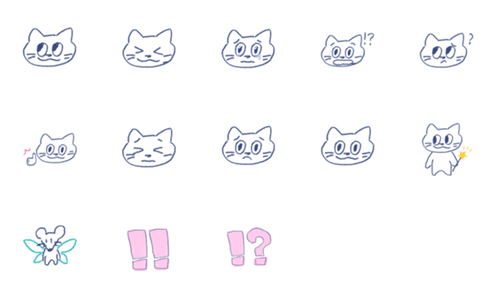 [LINE絵文字]NekoSanDayoの画像一覧