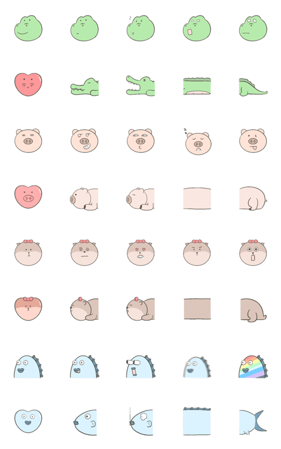 [LINE絵文字]Boboer emoticonの画像一覧