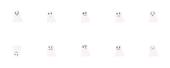 [LINE絵文字]Little_ghostの画像一覧