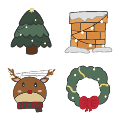 [LINE絵文字] Merry x-masの画像