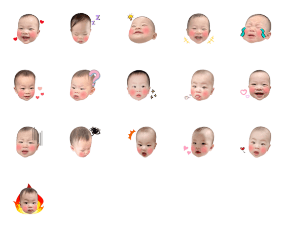 [LINE絵文字]baby00036の画像一覧