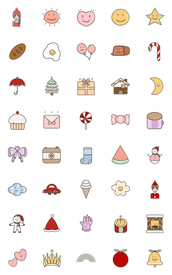 [LINE絵文字]Christmas Dayの画像一覧
