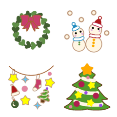 [LINE絵文字] ハッピークリスマス♡1の画像