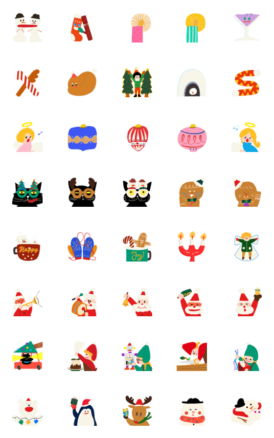 [LINE絵文字]christmas2022の画像一覧