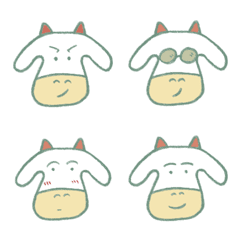 [LINE絵文字] just a cowの画像