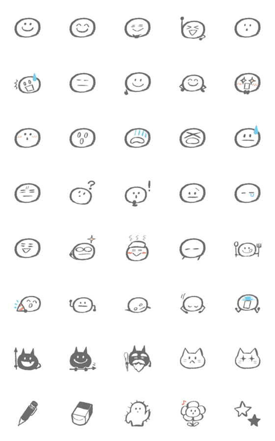 [LINE絵文字]Time chan Emojiの画像一覧