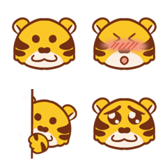 [LINE絵文字] tiger babyの画像