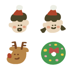 [LINE絵文字] Cute daily festive dynamic map 2の画像