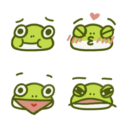 [LINE絵文字] what the frogの画像