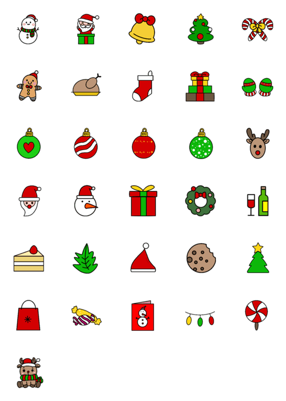 [LINE絵文字]Santaの画像一覧