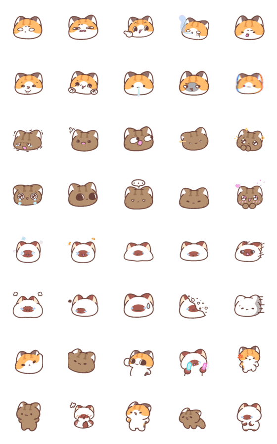 [LINE絵文字]Shaobing Shaomai animation emojiの画像一覧