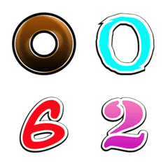 [LINE絵文字] Number emoji 62の画像