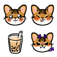 [LINE絵文字] Boba  milk tea - daily useの画像