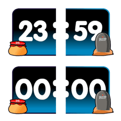 [LINE絵文字] Time 32の画像