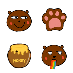 [LINE絵文字] Honey Bears.の画像