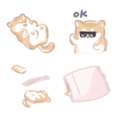 [LINE絵文字] Shiba jelly candyの画像