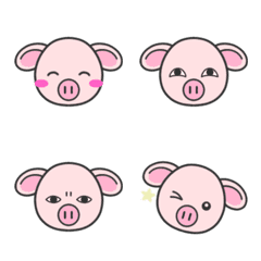 [LINE絵文字] Little Piggy Yazeeの画像