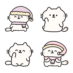 [LINE絵文字] Emoji cat cute cute.の画像