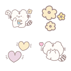 [LINE絵文字] cute tiger emoji *の画像