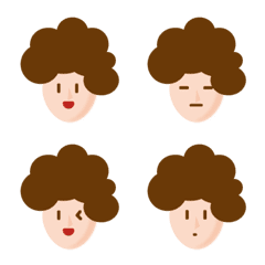 [LINE絵文字] mom's faceの画像