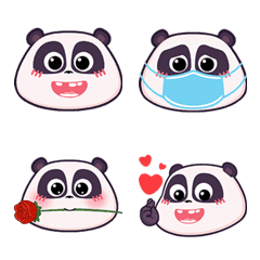 [LINE絵文字] Panda Pange  01の画像