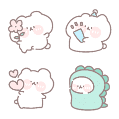 [LINE絵文字] cute little bear emojiの画像