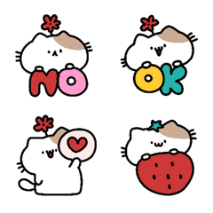 [LINE絵文字] cute gina rabbit emojiの画像