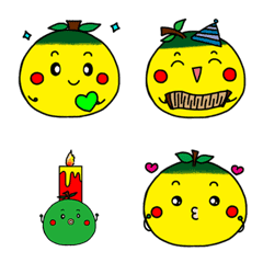 [LINE絵文字] Little Yeyan - Cute Juicy Emojiの画像