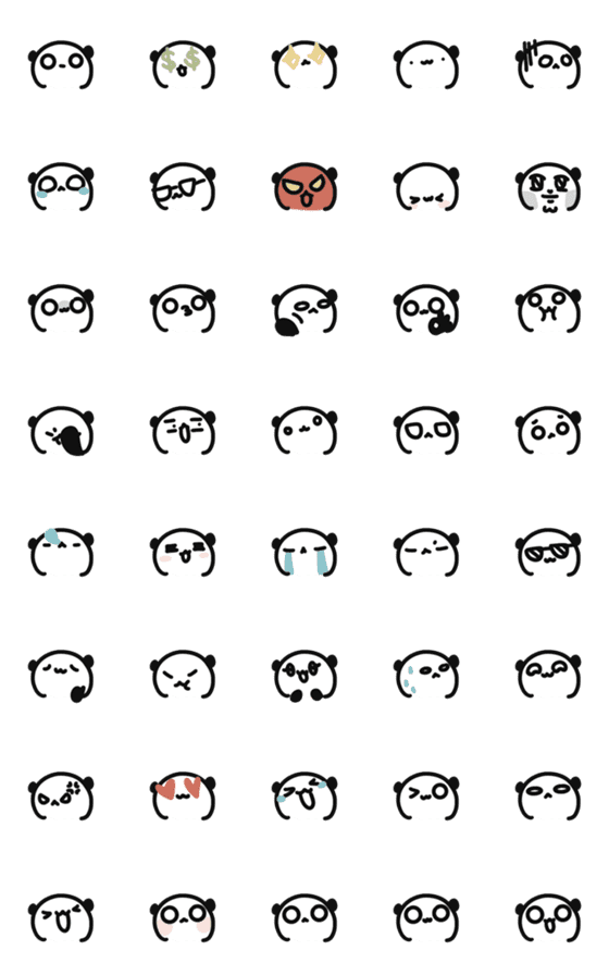 [LINE絵文字]CJ＆BEAR emojiの画像一覧