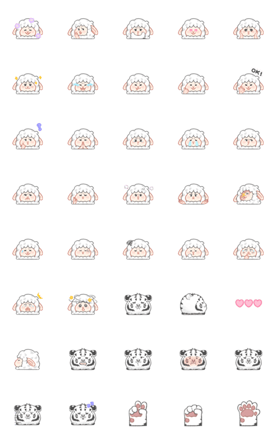 [LINE絵文字]Hooyang's daily emoji(Revised Version)の画像一覧