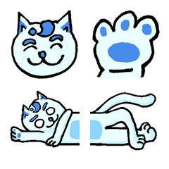 [LINE絵文字] Ranger_Cat_Emoji-1の画像