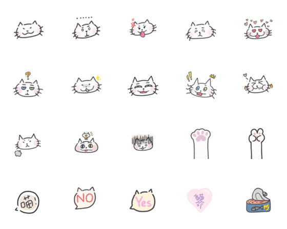 [LINE絵文字]K's Kittyの画像一覧