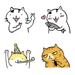 [LINE絵文字] Ms.Cat - Cat's emojiの画像