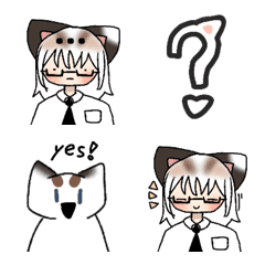 [LINE絵文字] I lon catの画像