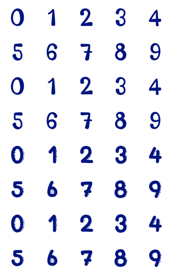 [LINE絵文字]Number 4289の画像一覧