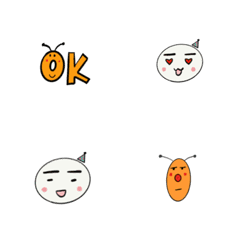 [LINE絵文字] Little O ＆ Big Oの画像