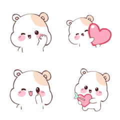 [LINE絵文字] Ferguso the Hamster (Animoji)の画像