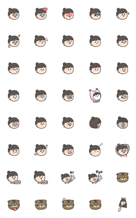 [LINE絵文字]IAMEmmas EMOJI 2の画像一覧