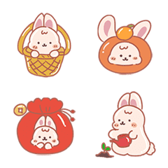 [LINE絵文字] Chinese New Year Bunny .の画像