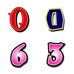 [LINE絵文字] Number emoji 63の画像