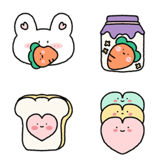 [LINE絵文字] little cutie-pie emoji :3の画像